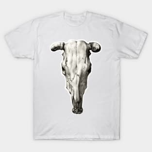 Skeleton skull of a cow T-Shirt